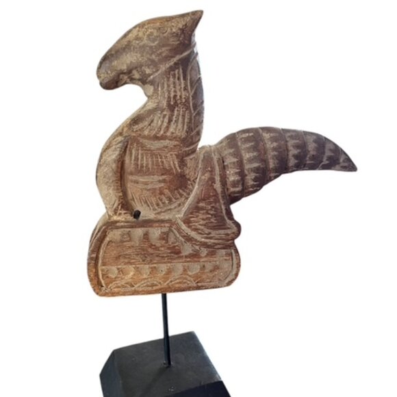 VintagecharmRacha Kampu Thai Mythological Creature Half Horse Half Seashell
